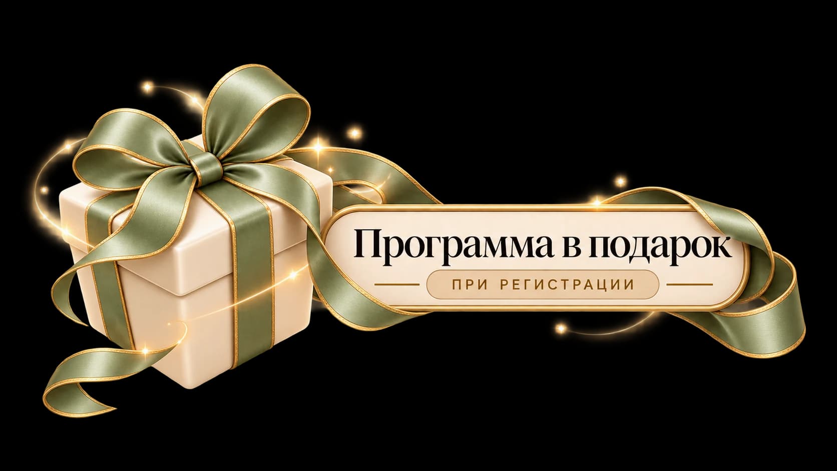 Программа в подарок при регистрации